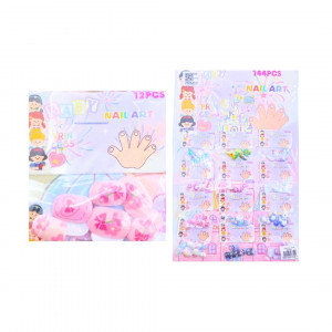 CARTON DE UÑA DECORADA PARA NIÑA BMR-5985/BB-520