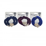 SET DE COLERO APLIQUE LUJO CORAZÓN DK-3258-2