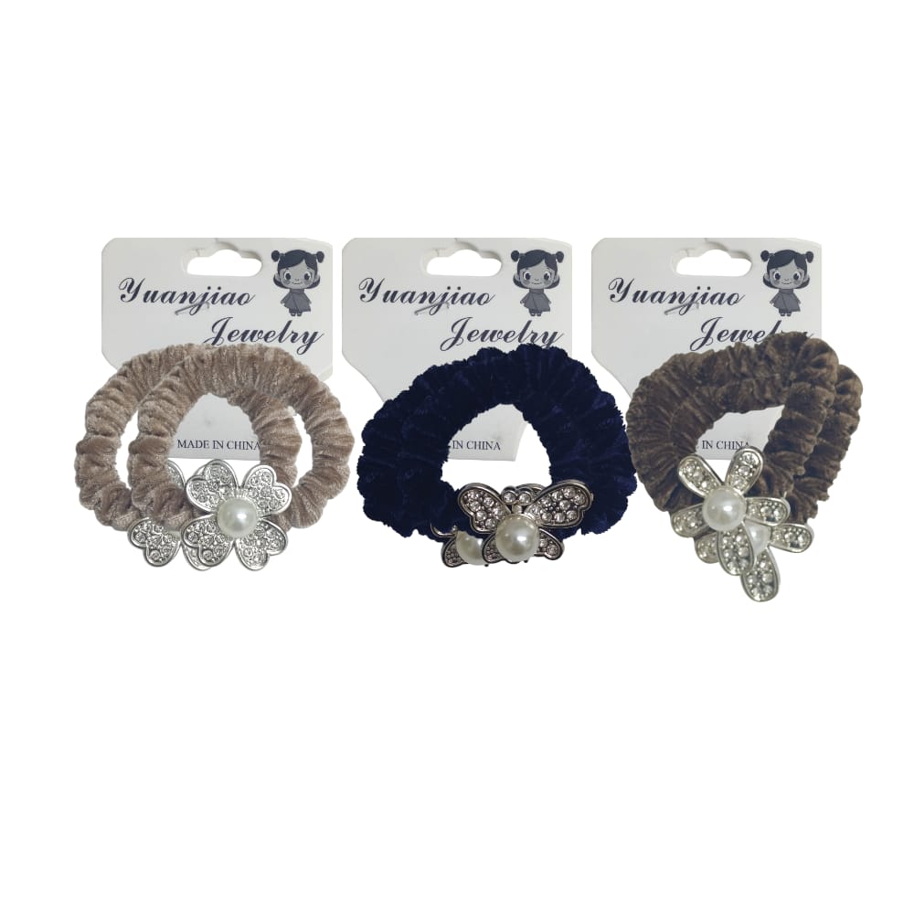 SET DE COLERO APLIQUE LUJO FLOR DK-3262-1