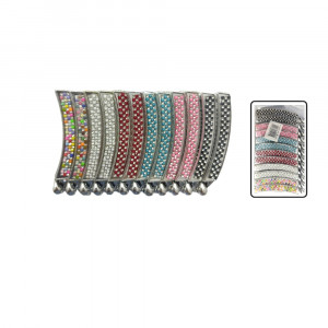 GANCHO BANANA COLORES PASTEL DK-3322-13 (PQX12)