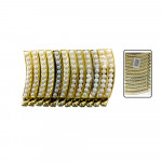 GANCHO BANANA PERLA GD DORADO DK-3322-9 (PQX12)
