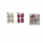 SET DE PINZA PARA CABELLO CON APLIQUE DK-3467-12