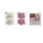 SET X2 DE PINZA PARA CABELLO APLIQUE MARIPOSA DK-3467-2