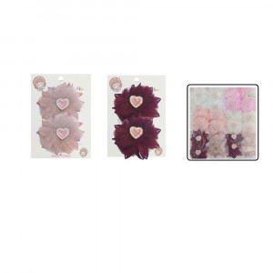 SET DE PINZA PARA CABELLO CON APLIQUE DK-3467-25
