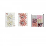 SET X2 DE PINZA PARA CABELLO CON APLIQUE DK-3467-4