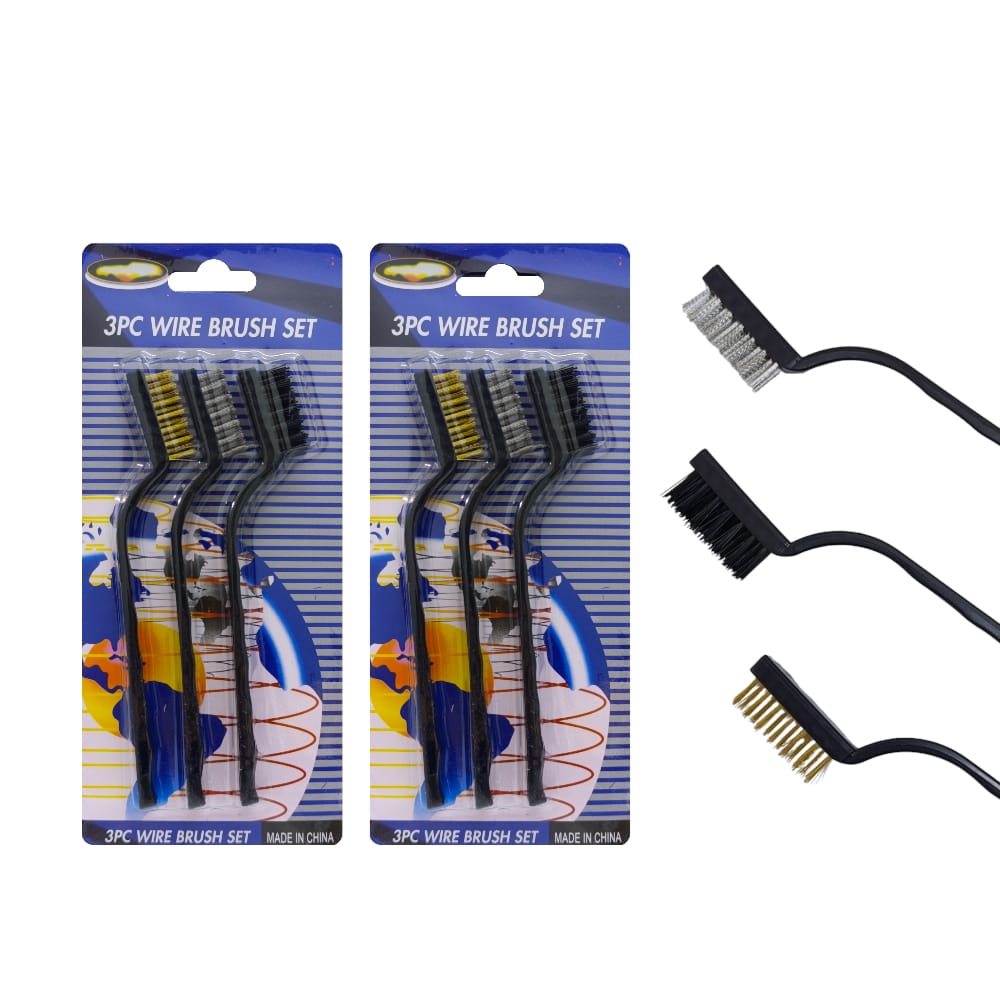 SET CEPILLO ALAMBRE X3 ENCARTONADO DK-2081