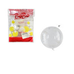 GLOBO BURBUJA REDONDO 8" (PQTX100)