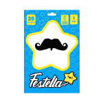 GLOBO BIGOTE 39"(PQTX25)
