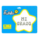 GLOBO MI GRADO PLATEADO(PQTX12)