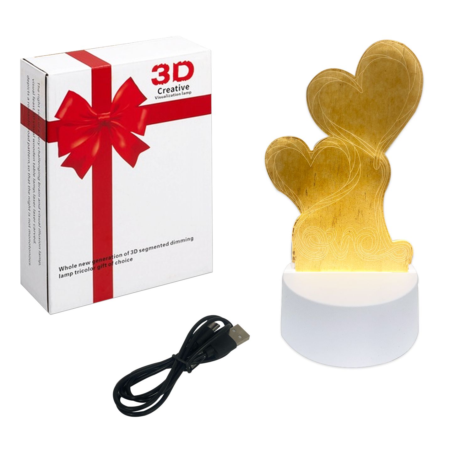 LAMPARA LED 3D: