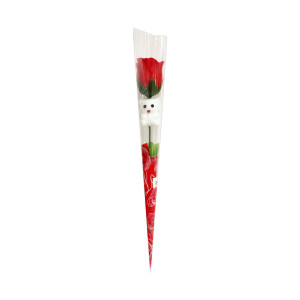 ROSA CON OSO EN ACETATO: