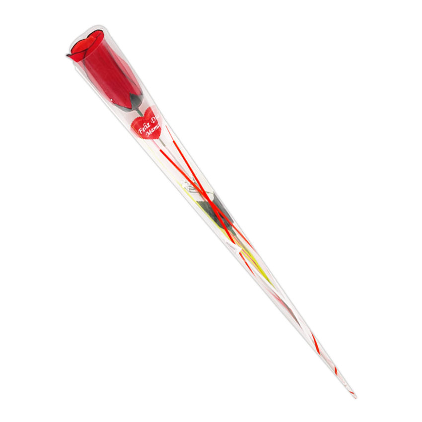 ROSA CON OSO EN ACETATO: