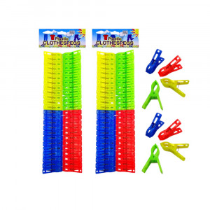 GANCHO ROPA COLORES X24 DK-1672