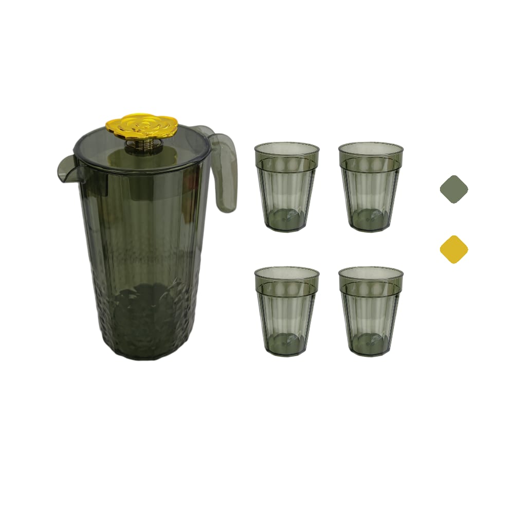 JARRA PQ+VASOS DK-4133