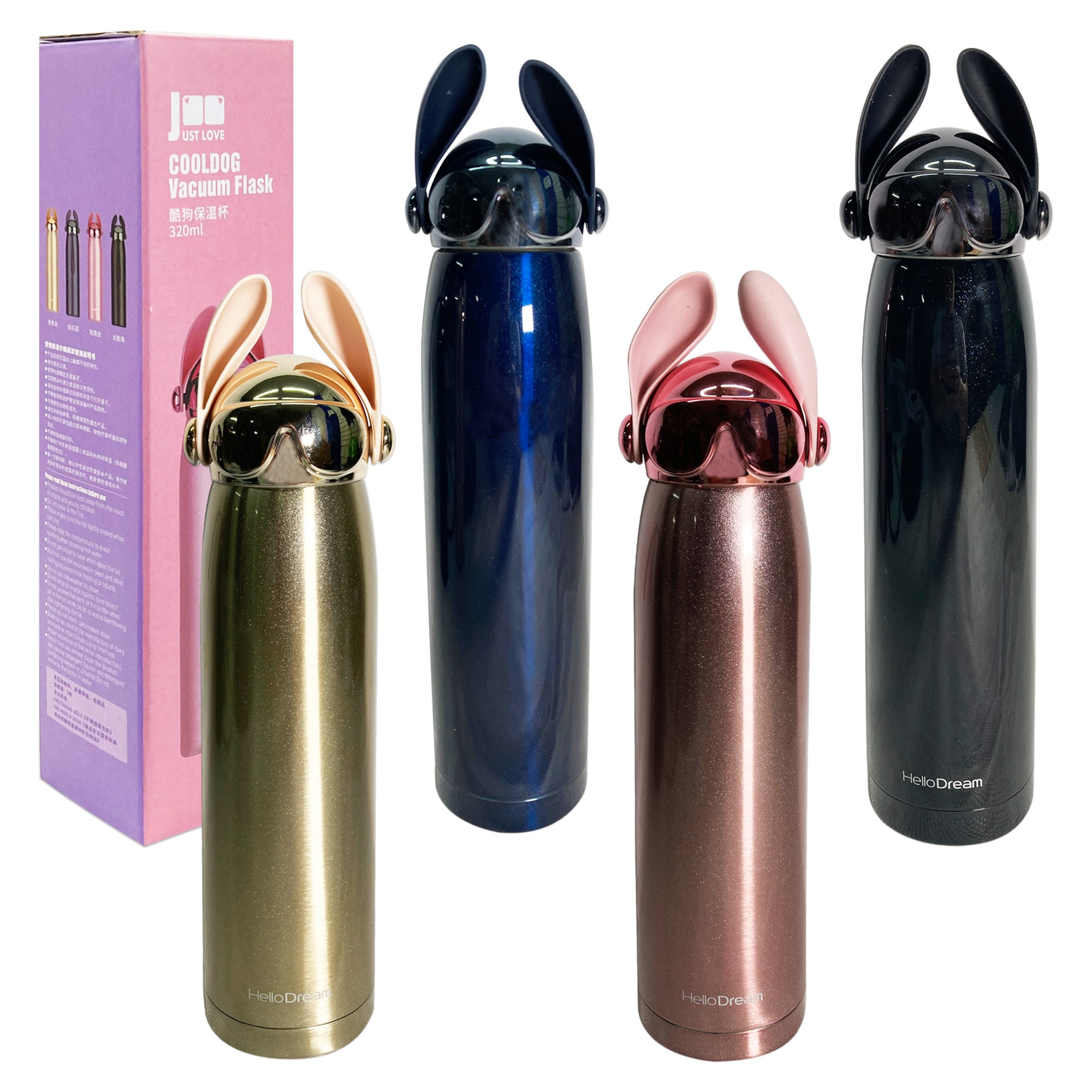 TERMO TERMICO CONEJO 300ML