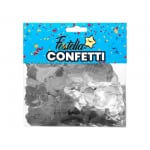 CONFETI PARA GLOBO CORAZON PLATEADO (PQTX12).