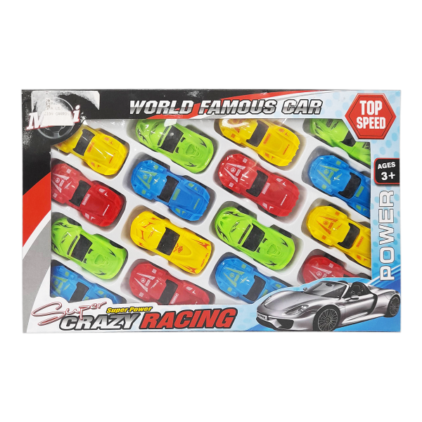 CARROS DEPORTIVO  X16 PSZ EN CAJA XT1416B