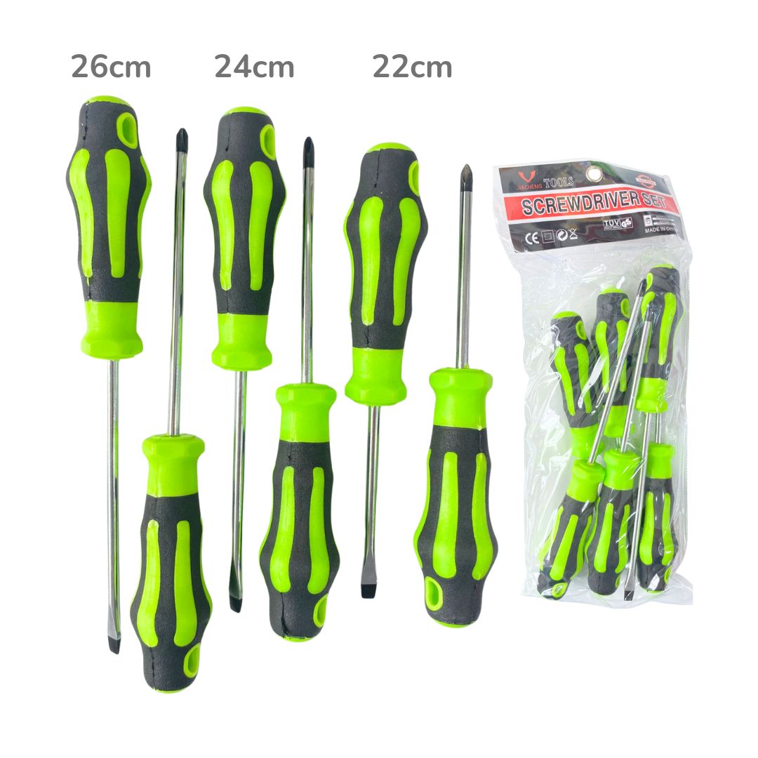 SET DESTORNILLADOR *6PCS BMR-4826