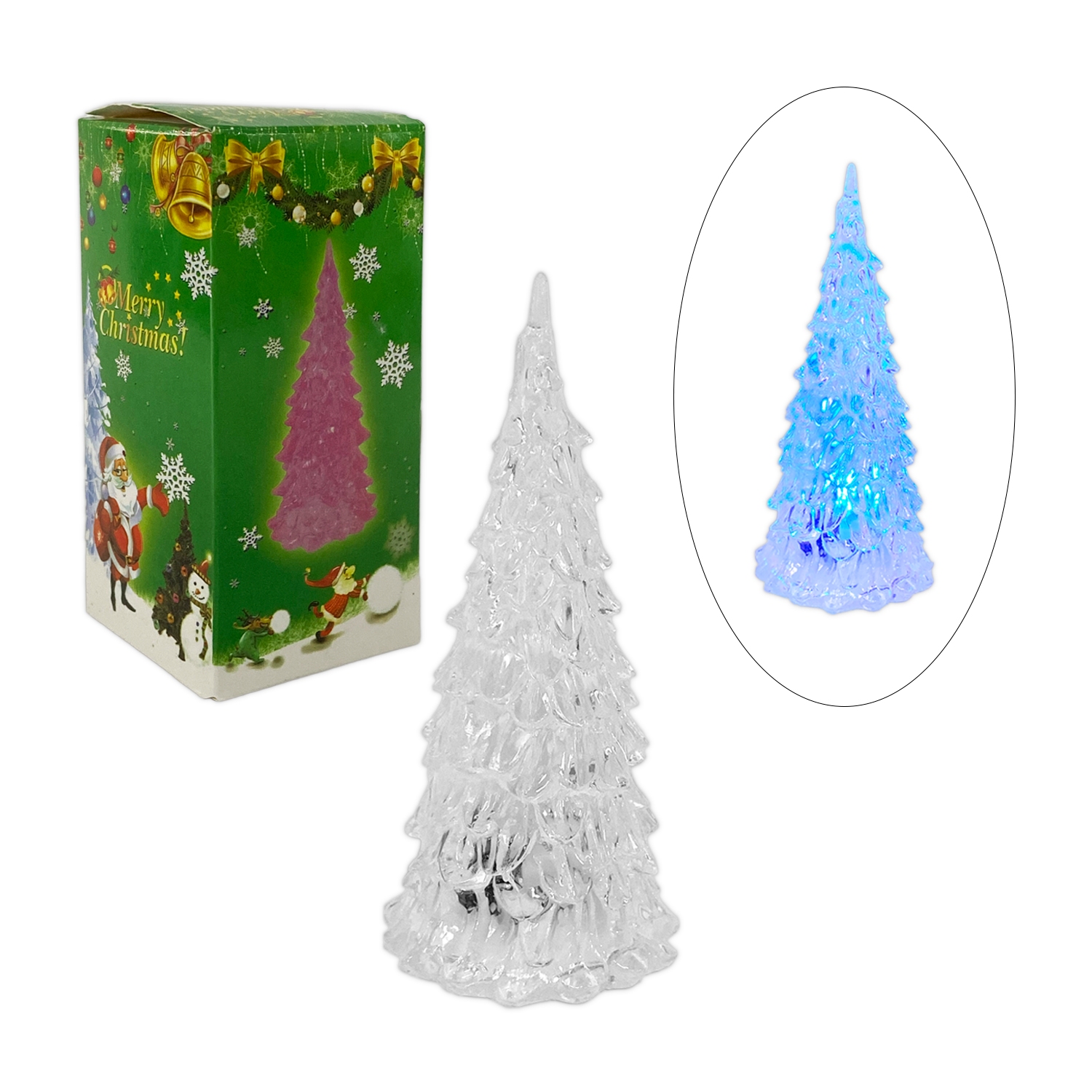 ADORNO ARBOL LUZ MULTICOLOR
