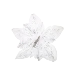 FLOR NAVIDEÑA PLATEADA(BDJAX48)