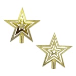 ESTRELLA NAVIDEÑA EN BOLSA(PQTX12), (14CM X 14CM)