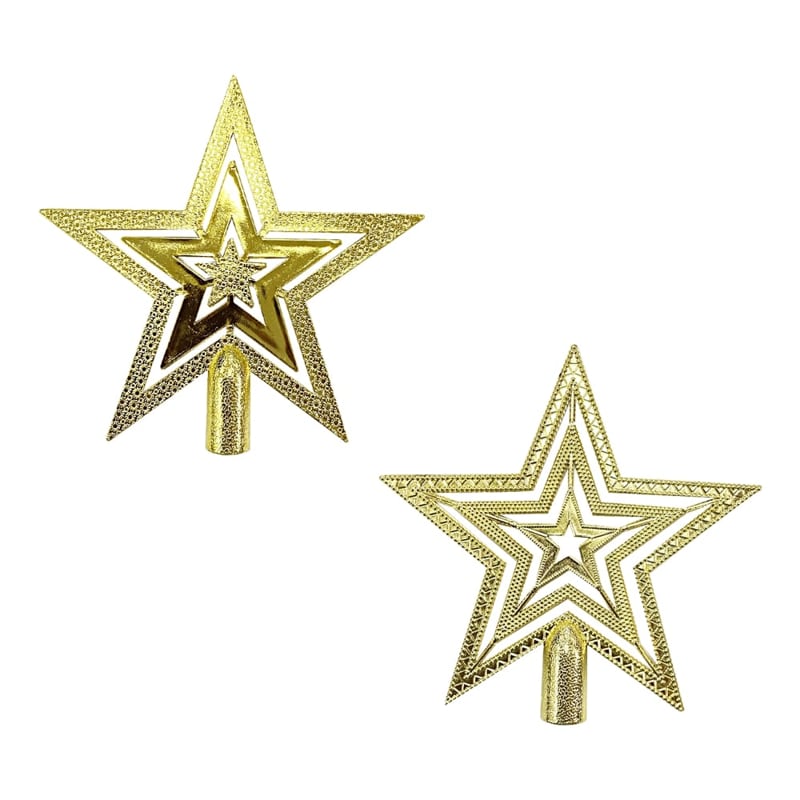 ESTRELLA NAVIDEÑA EN BOLSA(PQTX12), (14CM X 14CM)
