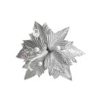 FLOR NAVIDEÑA PLATEADA(BDJAX144)