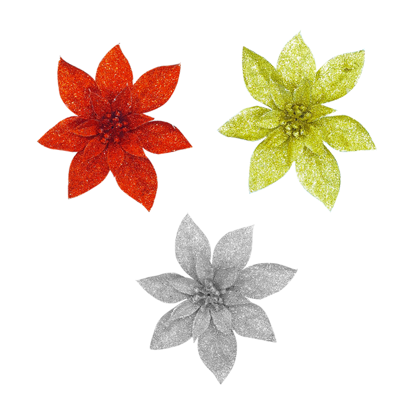 PIN FLOR NAVIDEÑA (PQTX12XCOLOR)