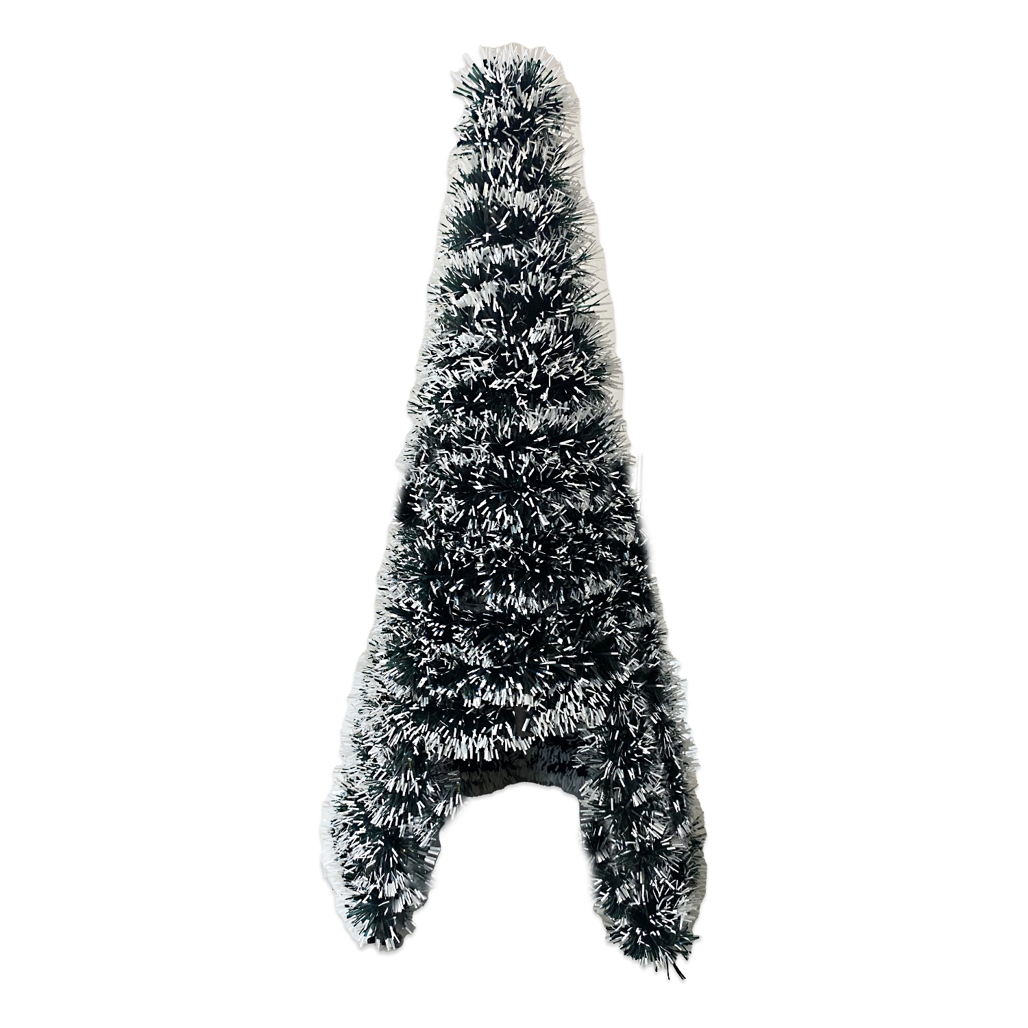 ADORNO ARBOL NAVIDEÑO PUNTAS BLANCAS 38CM