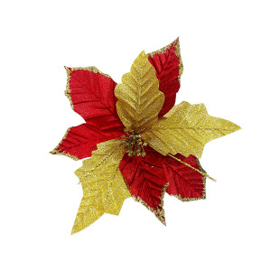 FLOR NAVIDEÑA ROJA 30CM (BJX80)