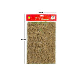 CESPED CAFE PARA PESEBRE 30*40CM (PQTX12)
