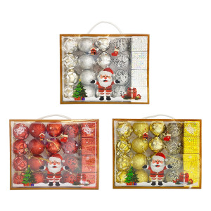 ADORNOS NAVIDEÑOS SURTIDOS 5CM X16