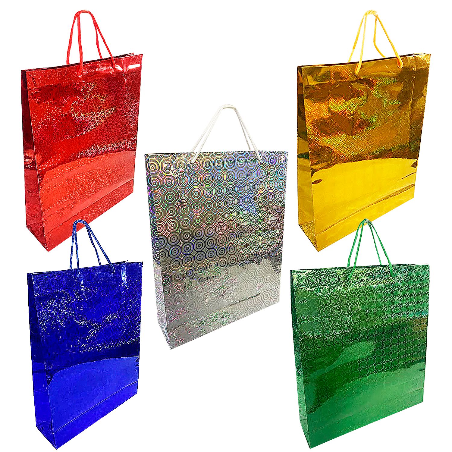 BOLSA REGALO HOLOGRAMA (PQTX12)