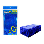 MANTEL DE FIESTA METALIZADO AZUL (PQTX12)