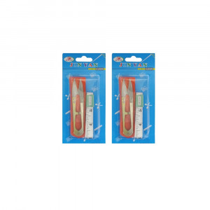 SET CINTA METRICA + TIJERA CORTA HILO DK-4047